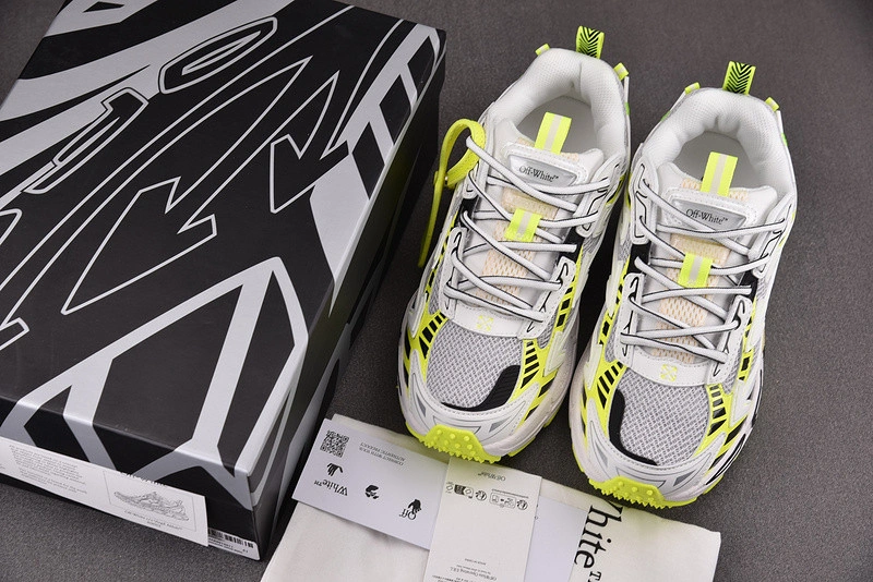 OWT White & Yellow Be Right Back Sneakers