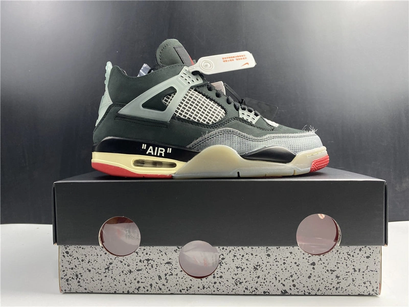 OWT x Air Jordan 4 “Bred”  CV9388-001