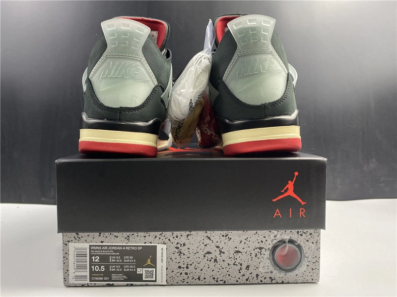 OWT x Air Jordan 4 “Bred”  CV9388-001