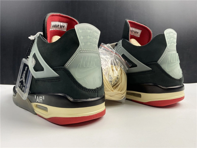OWT x Air Jordan 4 “Bred”  CV9388-001