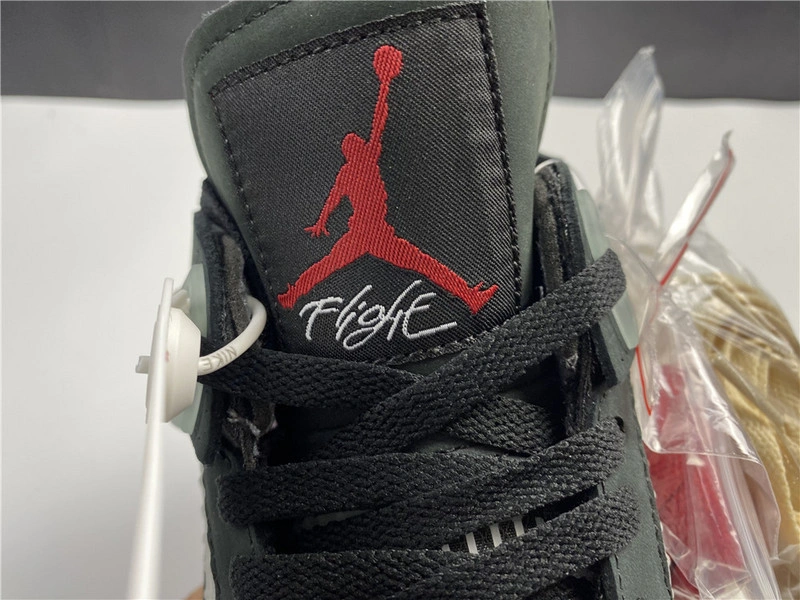 OWT x Air Jordan 4 “Bred”  CV9388-001