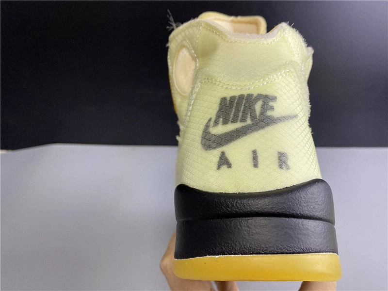 OWT x Air Jordan 5 “Sail”  DH8565-100