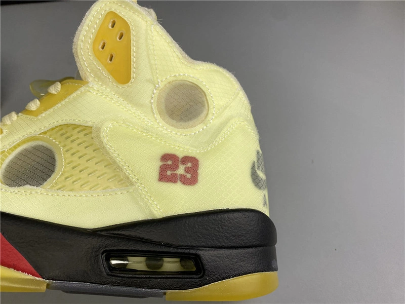 OWT x Air Jordan 5 “Sail”  DH8565-100