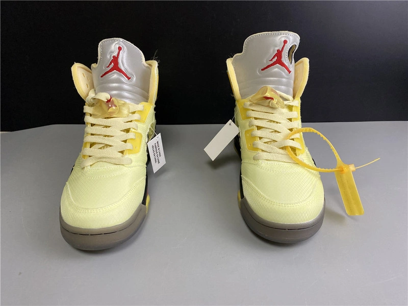 OWT x Air Jordan 5 “Sail”  DH8565-100
