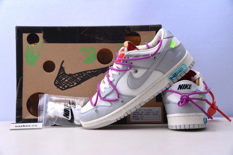 OWT x Dunk Low 'Lot 45 of 50' - Nike - DM1602 101