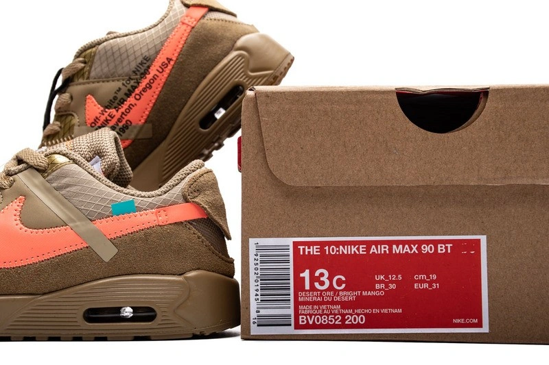 OWT x Nike Air Max 90 BT“Desert Ore”BV0852-200