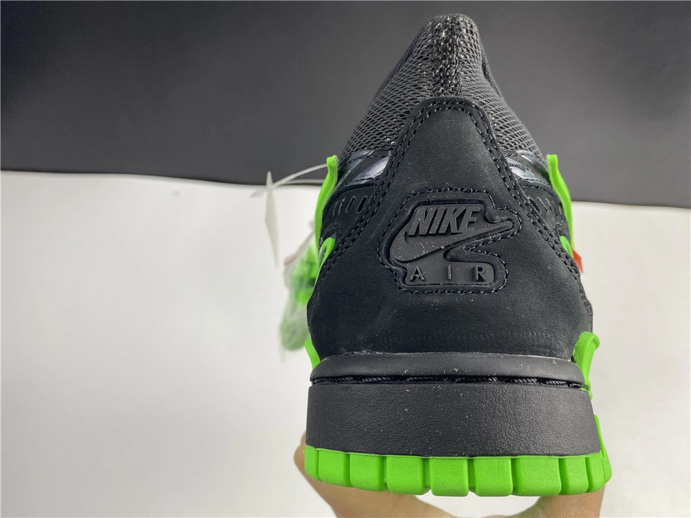 OWT x Nike Air Rubber Dunk “Green Strike” CU6015-001