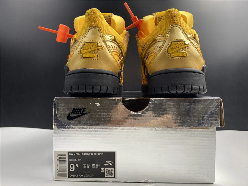 OWT x Nike Air Rubber Dunk “University Gold  CU6015-700
