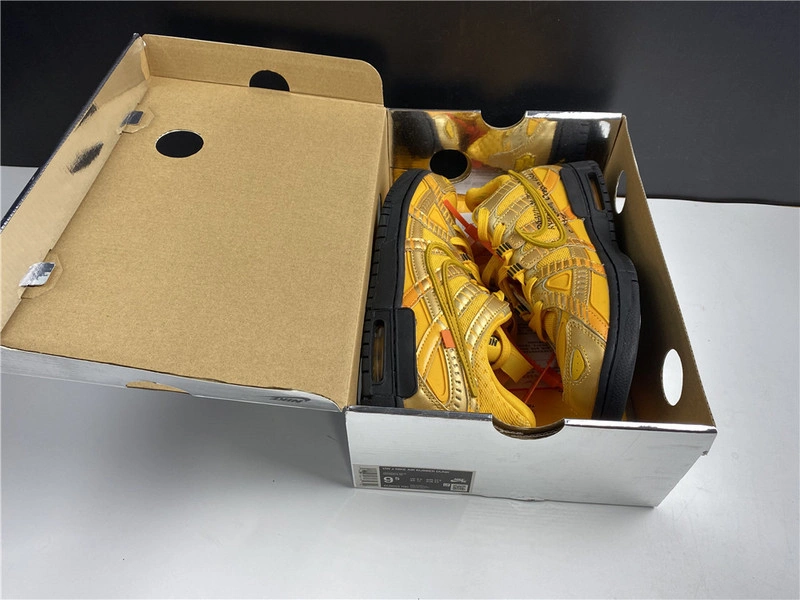 OWT x Nike Air Rubber Dunk “University Gold  CU6015-700