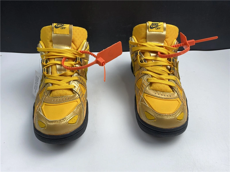 OWT x Nike Air Rubber Dunk “University Gold  CU6015-700