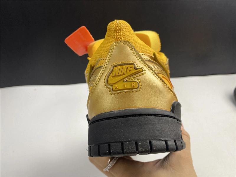 OWT x Nike Air Rubber Dunk “University Gold  CU6015-700