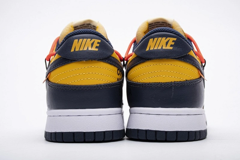 OWTx Nike Dunk SB Low White Michigan  CT0856-700