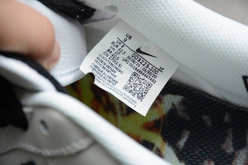 PEACEMINUSONE X AIR FORCE 1 PARA-NOISE WHITE BLACK   DD3223-100