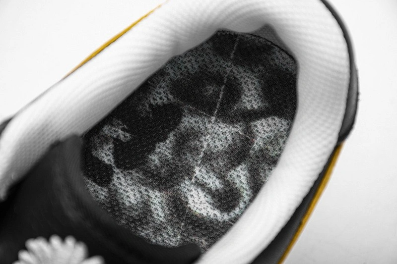 PEACEMINUSONE X Nike Air Force 1 Low Black Yellow AQ3692-001