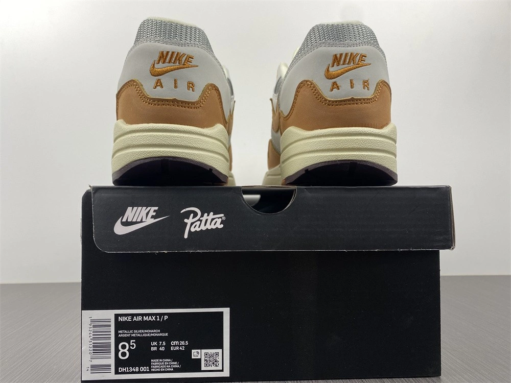 Patta Nike Air Max 1 Rush Maroon DH1348-001