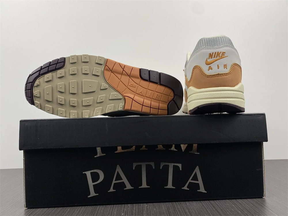 Patta Nike Air Max 1 Rush Maroon DH1348-001