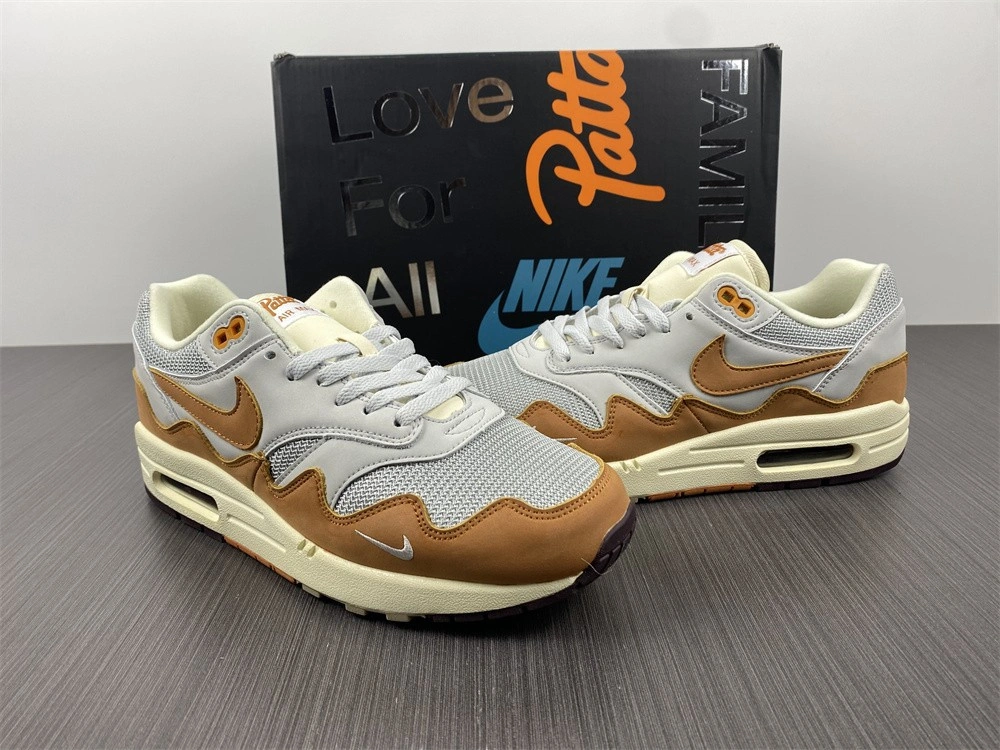 Patta Nike Air Max 1 Rush Maroon DH1348-001