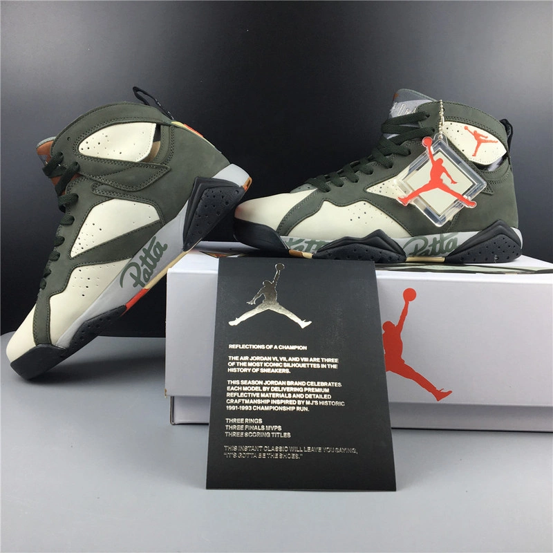 Patta x Air Jordan 7 Retro SP 'Icicle'  AT3375 100