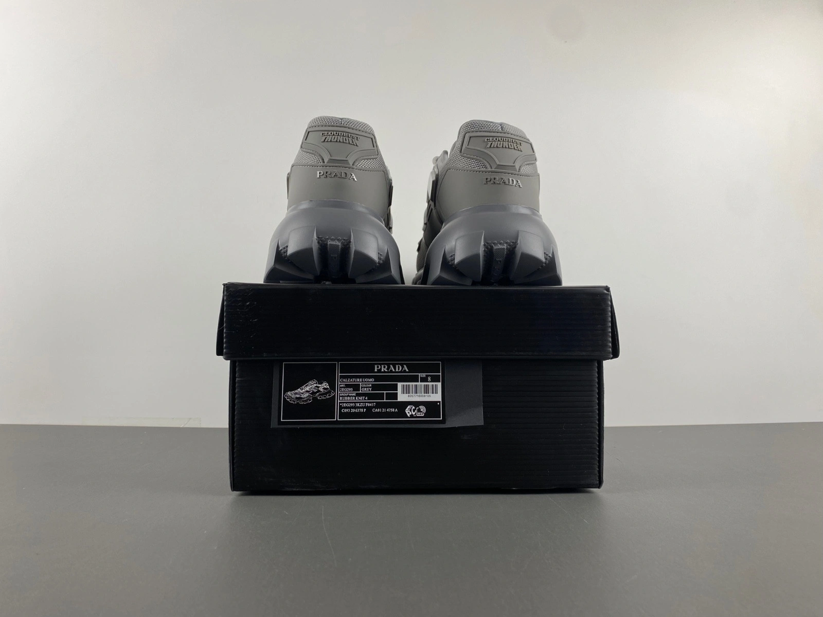 Pra Cloudbust Thunder Knit 'Graphite' sneaker
