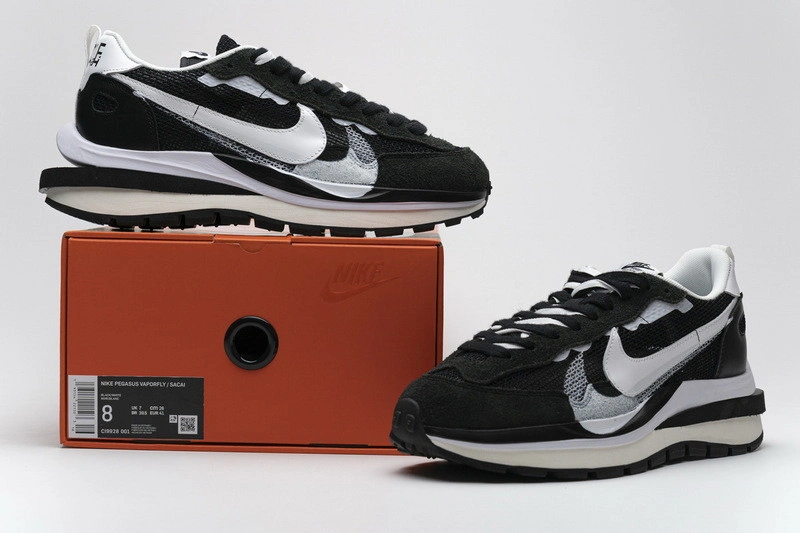 Sacai x Nike Pegasua Vaporfly Black White  CI9928 001