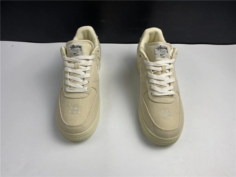 Stussy x Nike Air Force 1 Low “Fossil Stone”  CZ9084-200