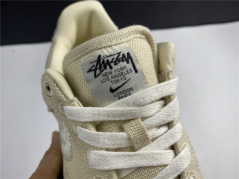 Stussy x Nike Air Force 1 Low “Fossil Stone”  CZ9084-200