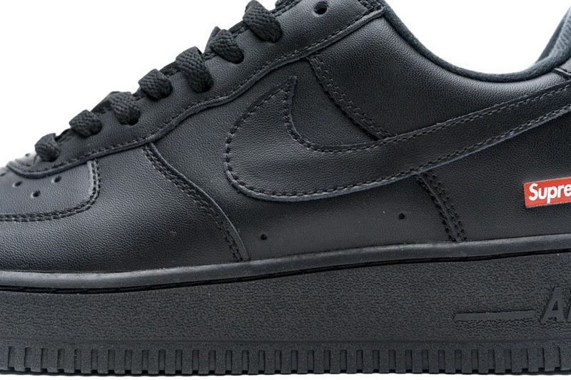 Supreme X Air Force 1 Low 'Box Logo Black' CU9225 001