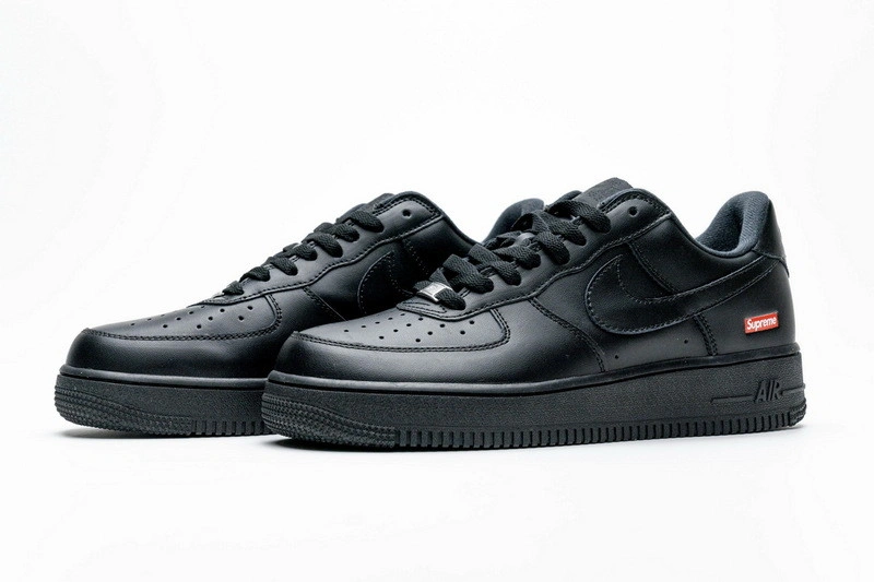 Supreme X Air Force 1 Low 'Box Logo Black' CU9225 001