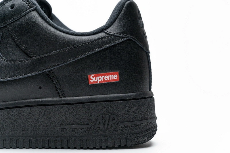 Supreme X Air Force 1 Low 'Box Logo Black' CU9225 001