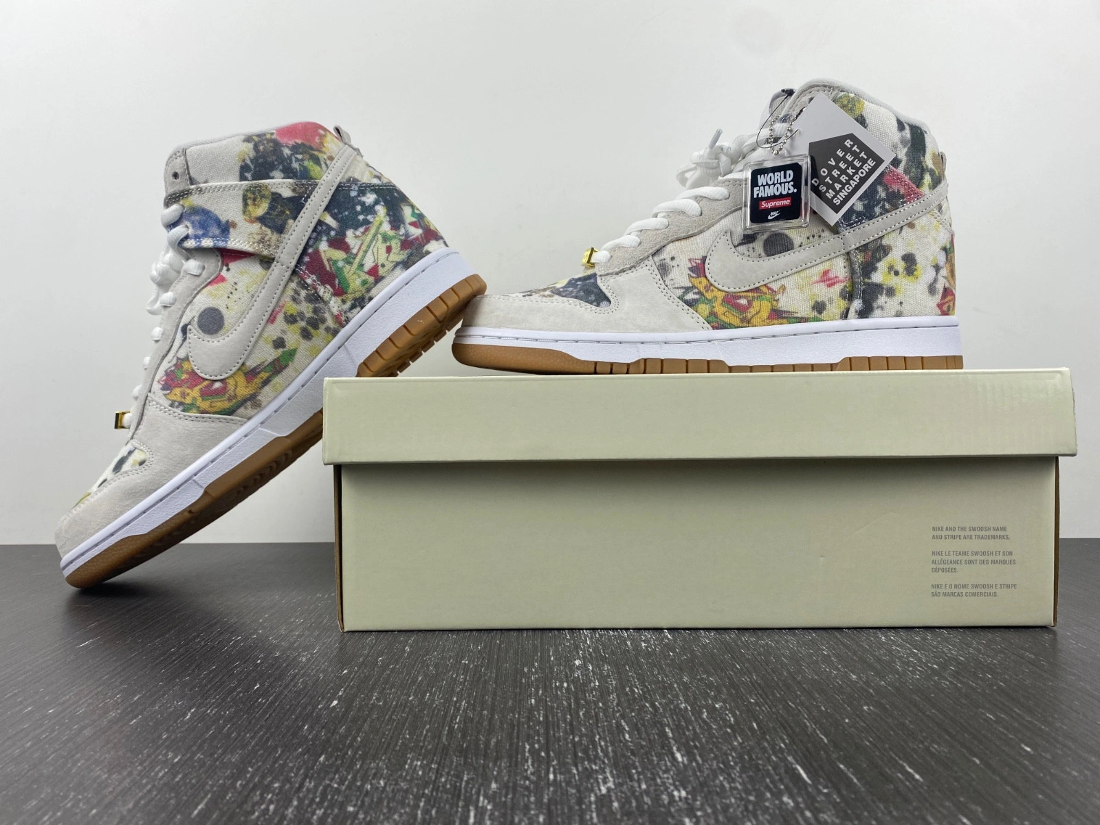 Supreme x Nike SB Dunk High Rammellzee FD8779-100