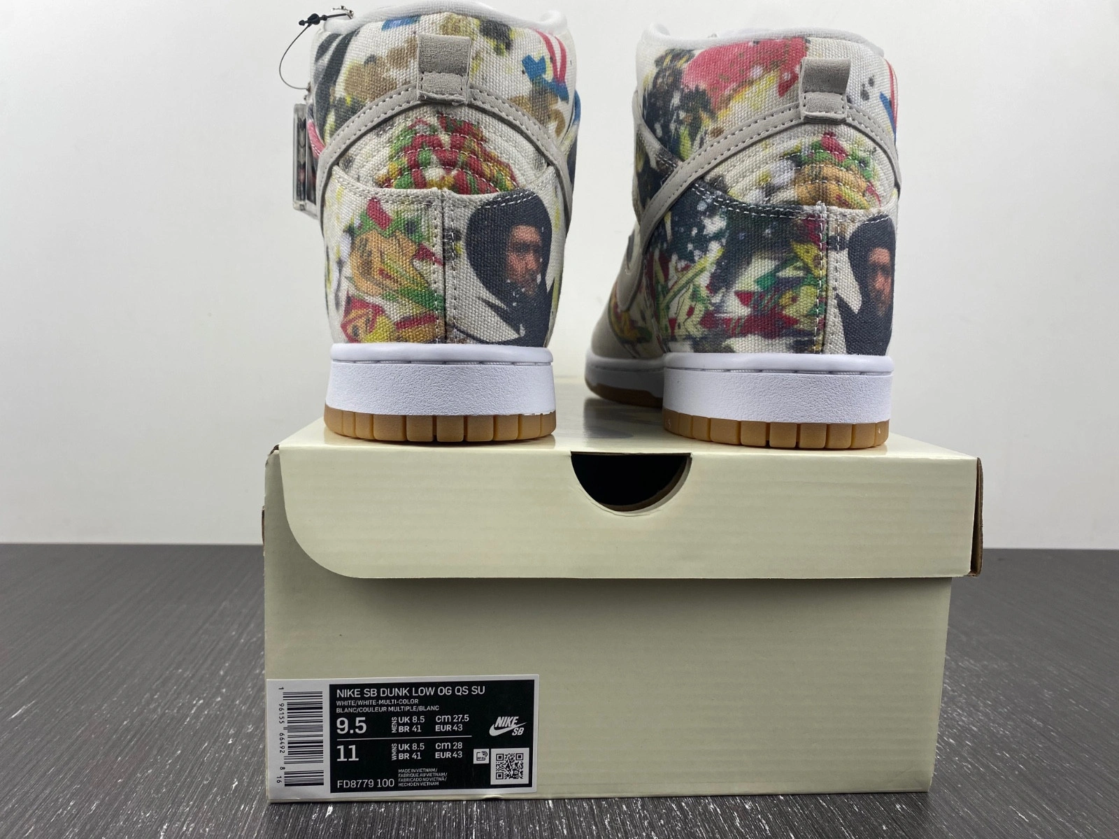 Supreme x Nike SB Dunk High Rammellzee FD8779-100