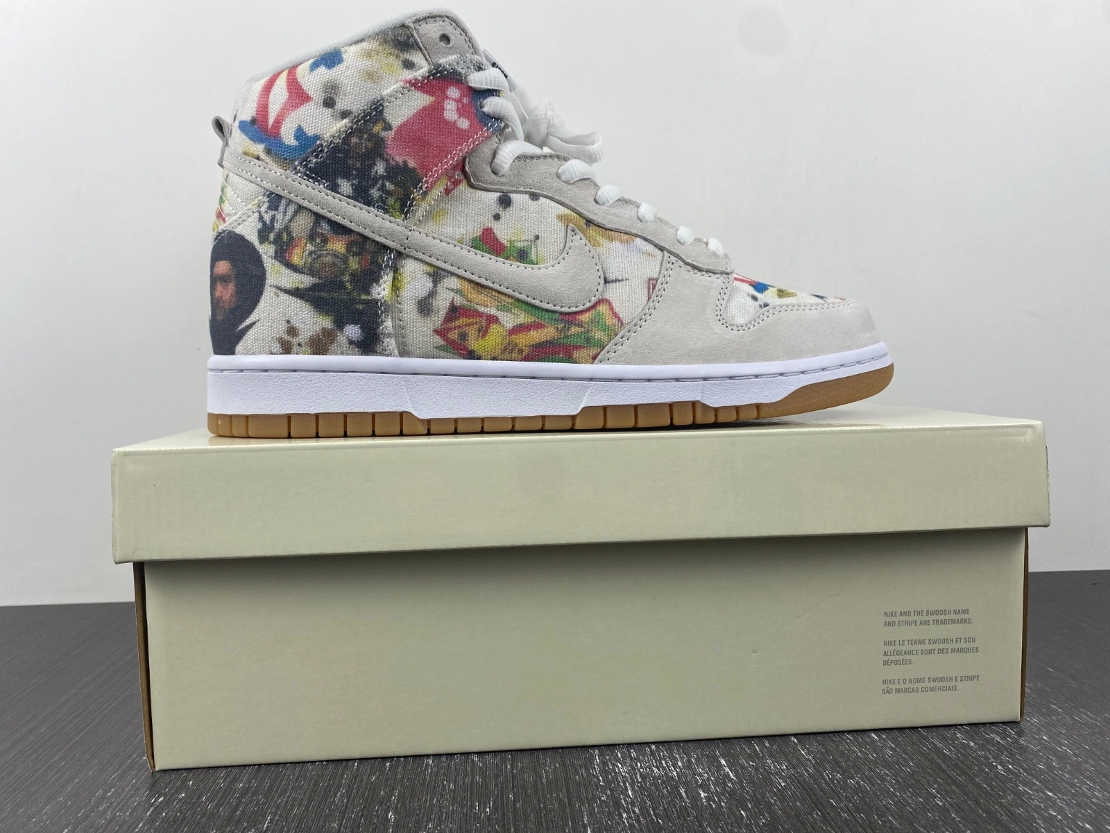 Supreme x Nike SB Dunk High Rammellzee FD8779-100