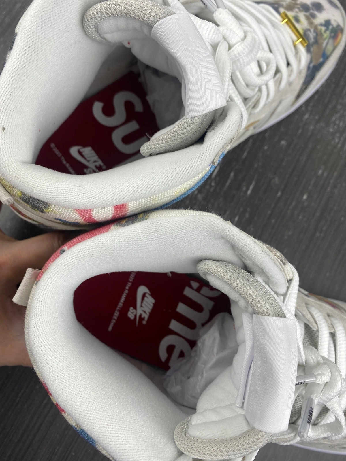 Supreme x Nike SB Dunk High Rammellzee FD8779-100