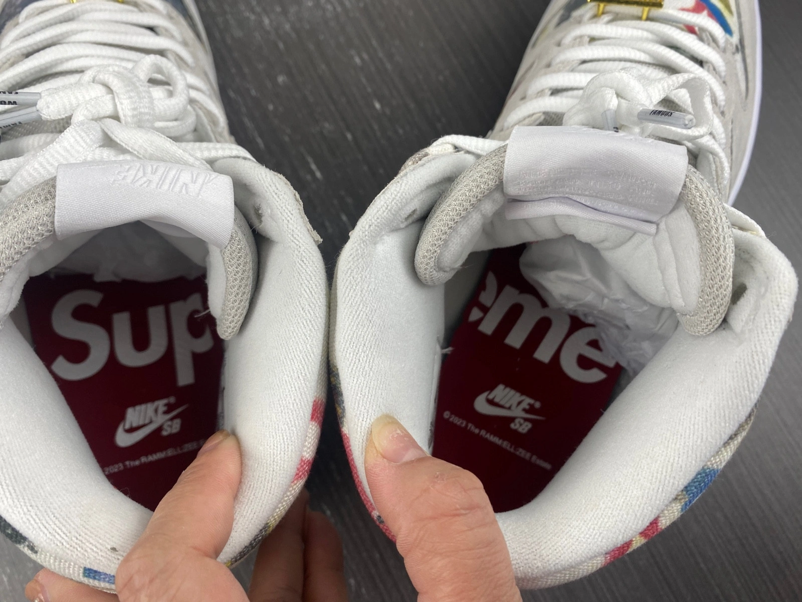 Supreme x Nike SB Dunk High Rammellzee FD8779-100