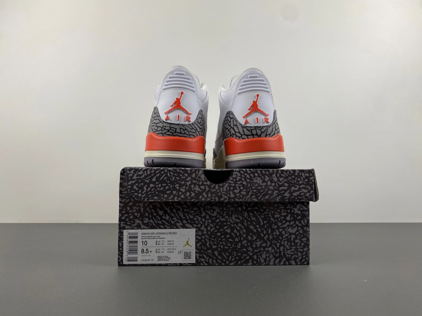 The Air Jordan 3 “Georgia Peach”  CK9246-121