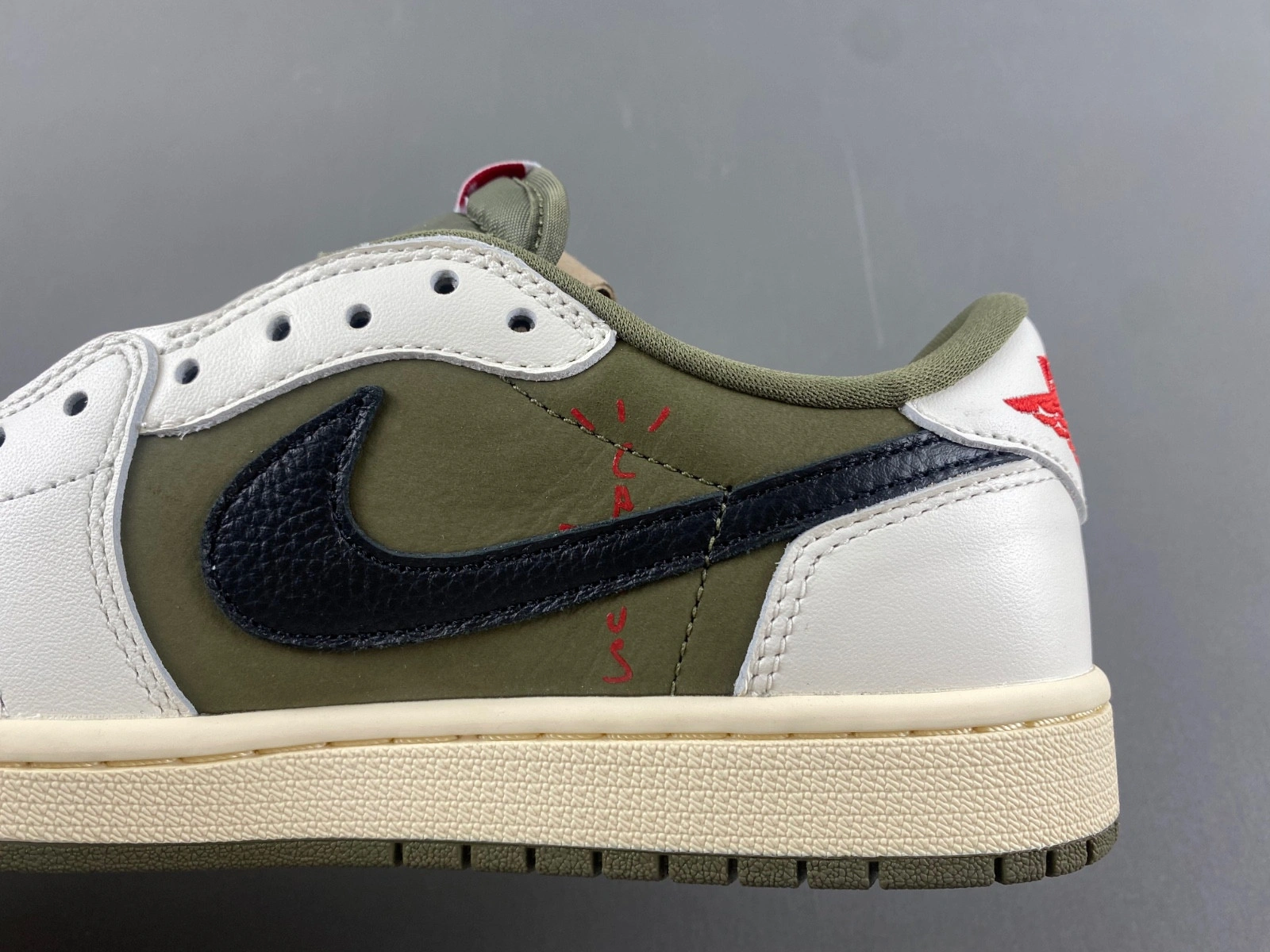 Travis Scott Air Jordan 1 Low OG Olive DM7866-200