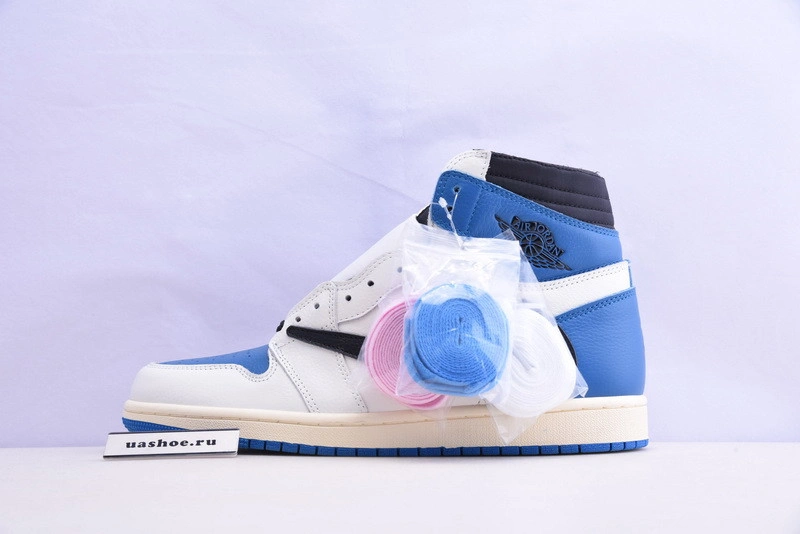 Travis Scott Fragment Air Jordan 1 Military Blue DH3227-105