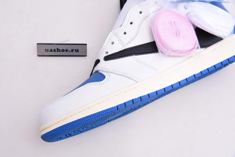 Travis Scott Fragment Air Jordan 1 Military Blue DH3227-105