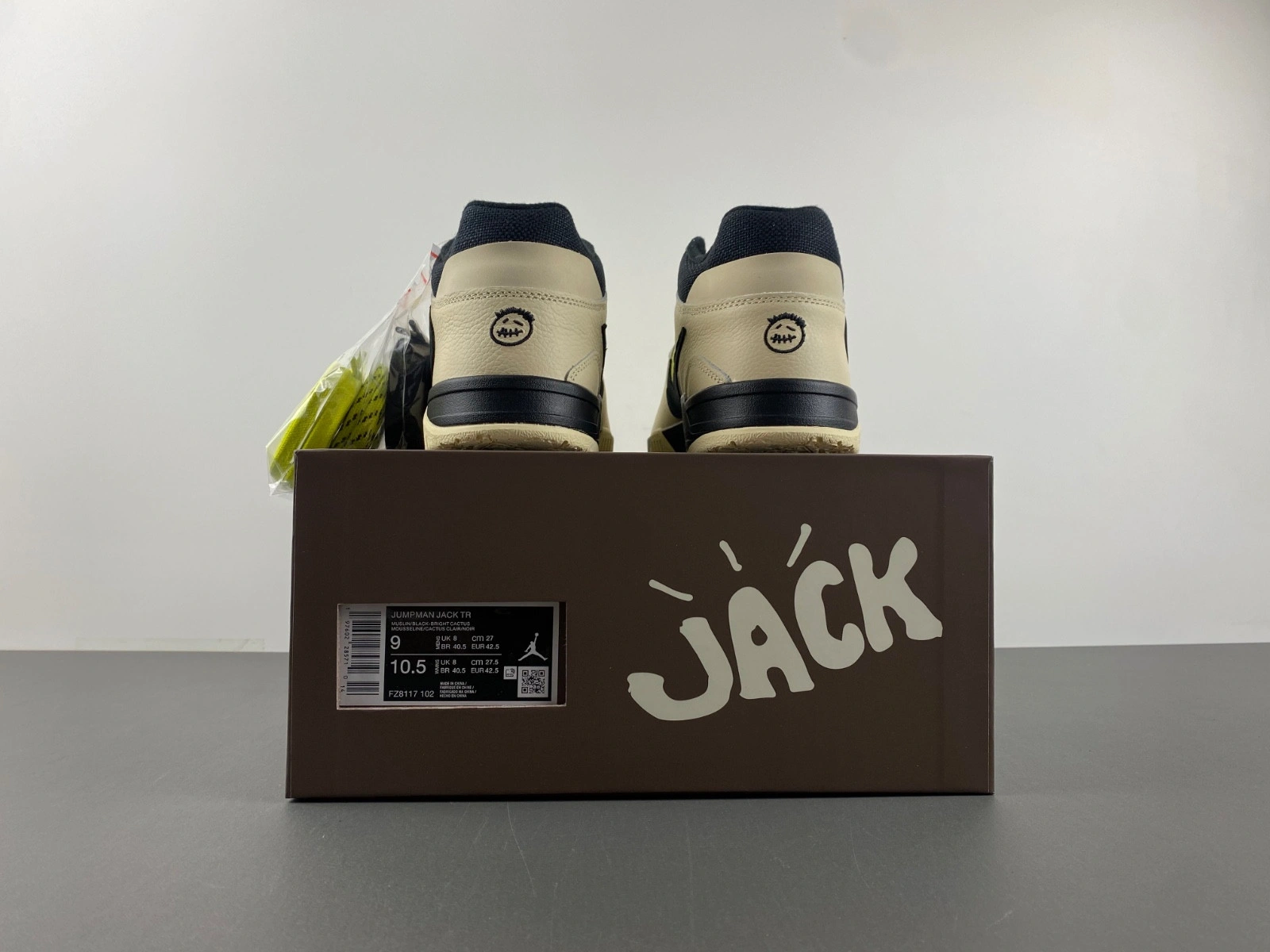 Travis Scott x Jordan Jumpman Jack TR “Bright Cactus FZ8117-102