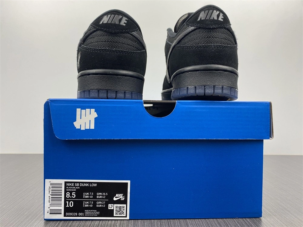 Undefeated Nike Dunk Low Black DO9329-001