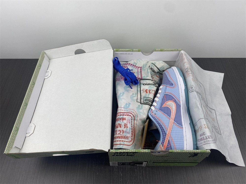 Union x Nike Dunk Low Blue DJ9649-400