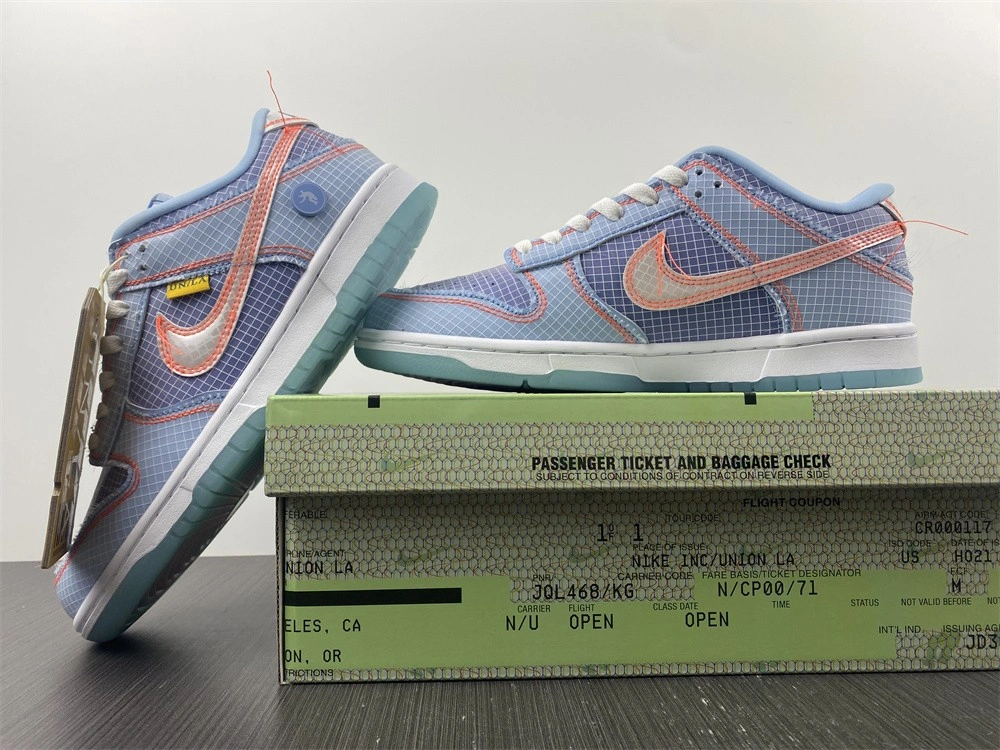 Union x Nike Dunk Low Blue DJ9649-400