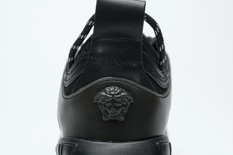 Versace Chain Reaction TRIPLE BLACK Sneakers