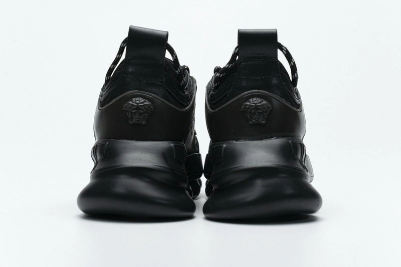 Versace Chain Reaction TRIPLE BLACK Sneakers