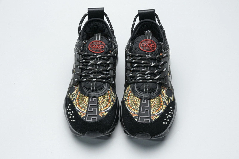 Versace Chain Reaction TRIPLE BLACK Sneakers