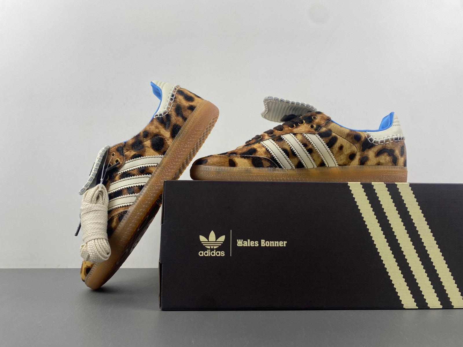 Wales Bonner x adidas Samba 'Leopard Pony' IE0578