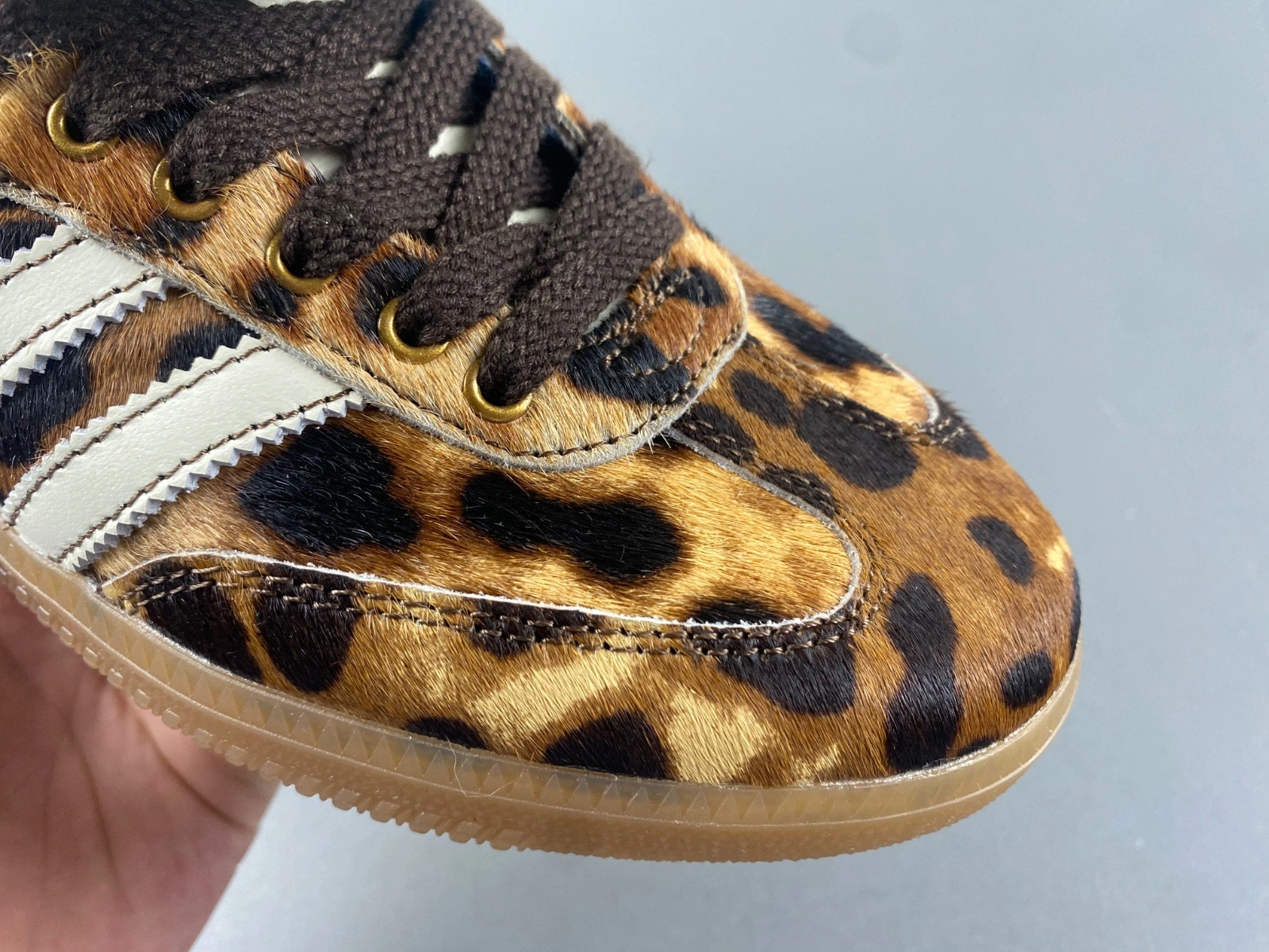 Wales Bonner x adidas Samba 'Leopard Pony' IE0578