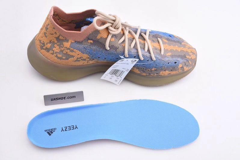 Yeezy Boost 380 “Blue Oat Reflective”  FY5137