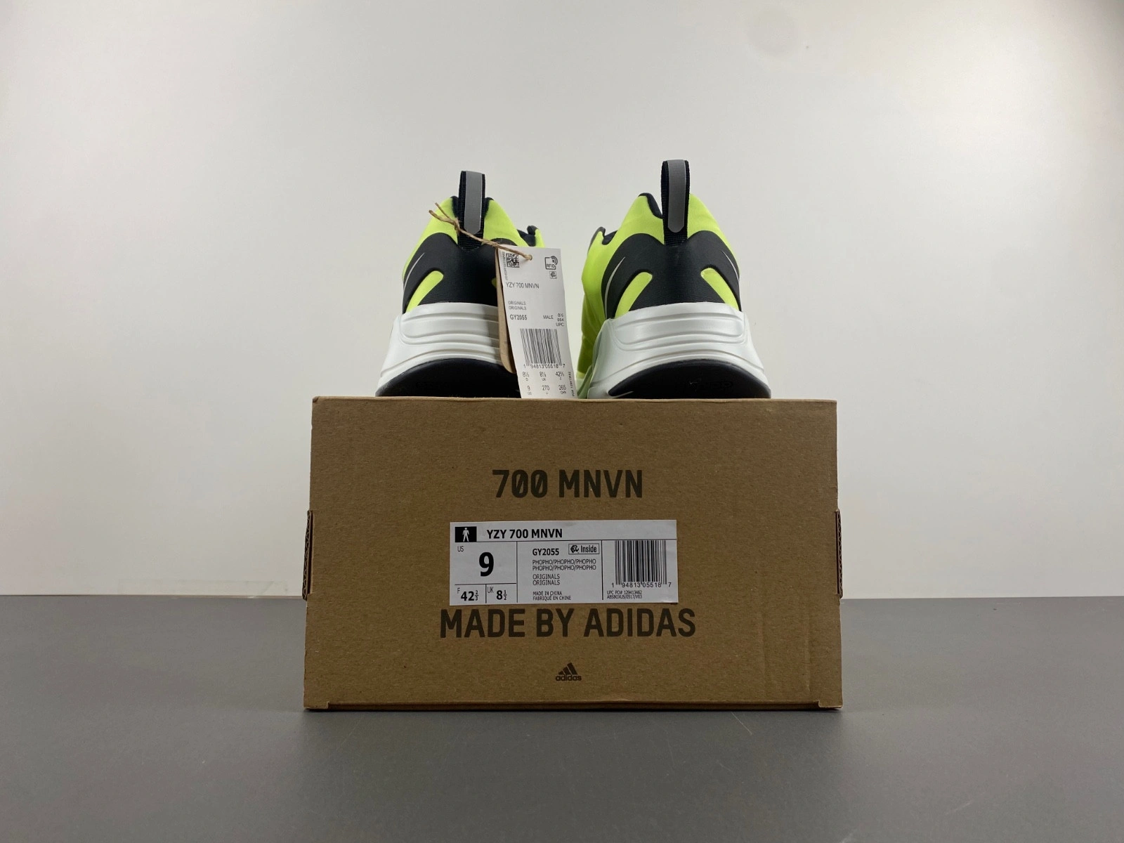 Yeezy Boost 700 MNVN Laceless 'Phosphor' - GY2055