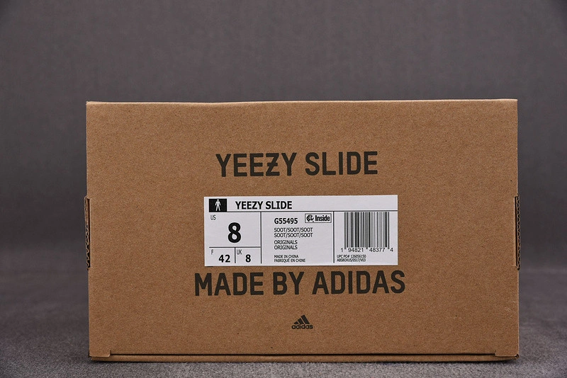 Yeezy Slides 'Soot' - adidas - G55495